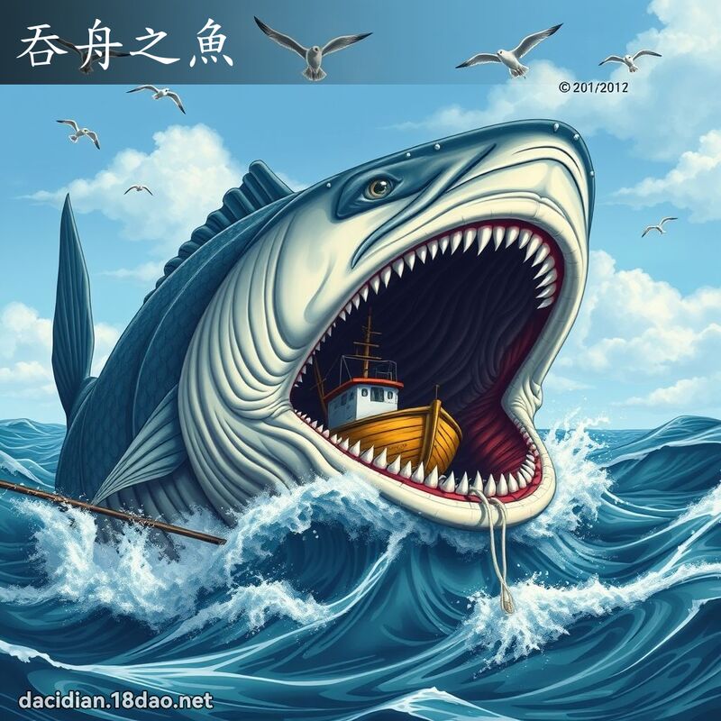 吞舟之鱼 - 国语大辞典配图