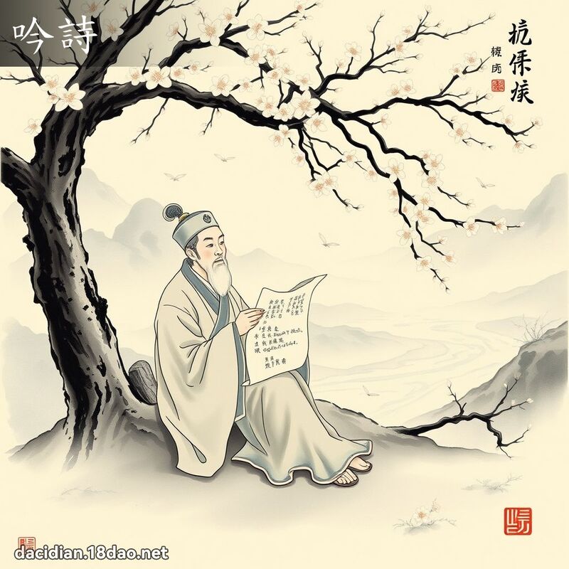 吟诗 - 国语大辞典配图