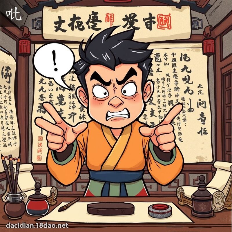 漢字: 吡 (多音字)