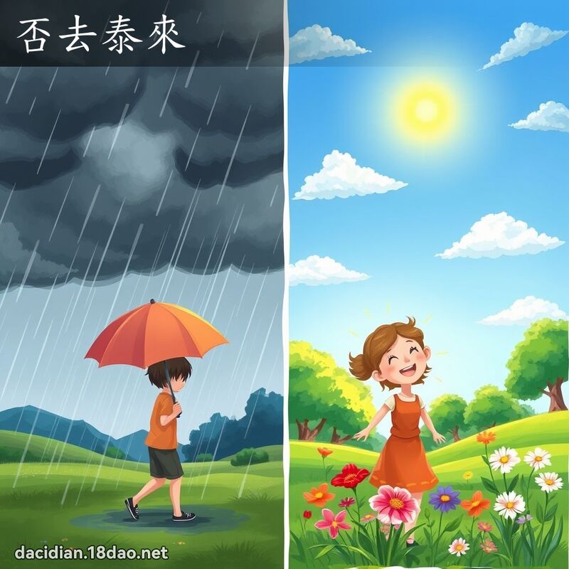 否去泰來 - 國語大辭典配圖