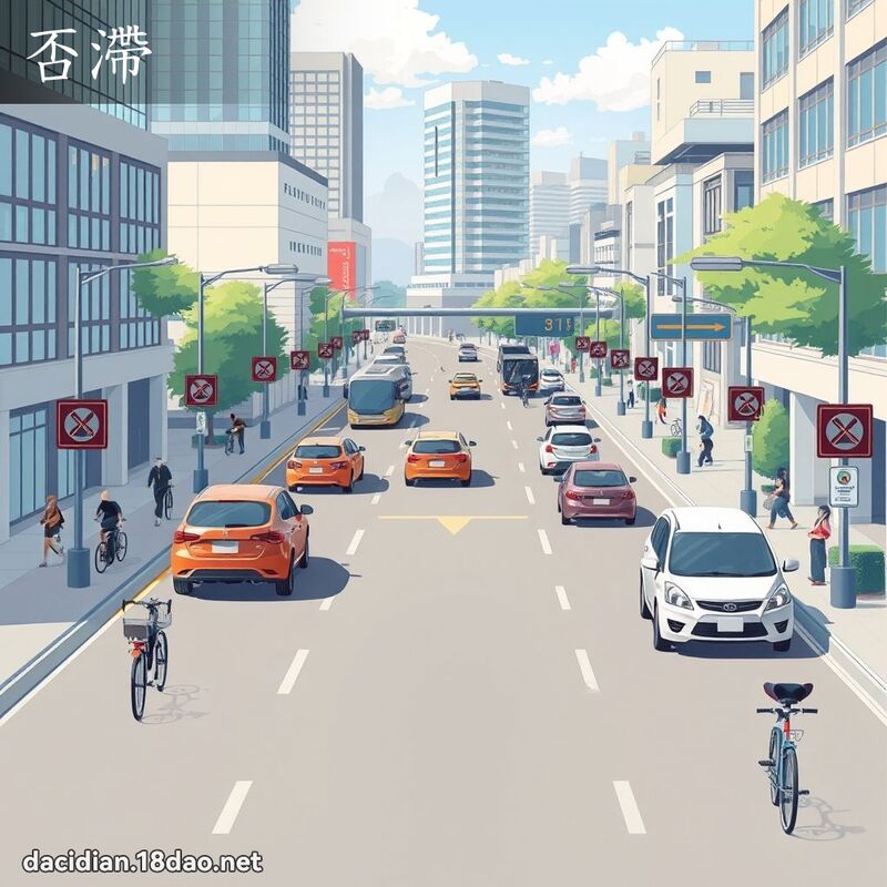 否滯 - 國語大辭典配圖