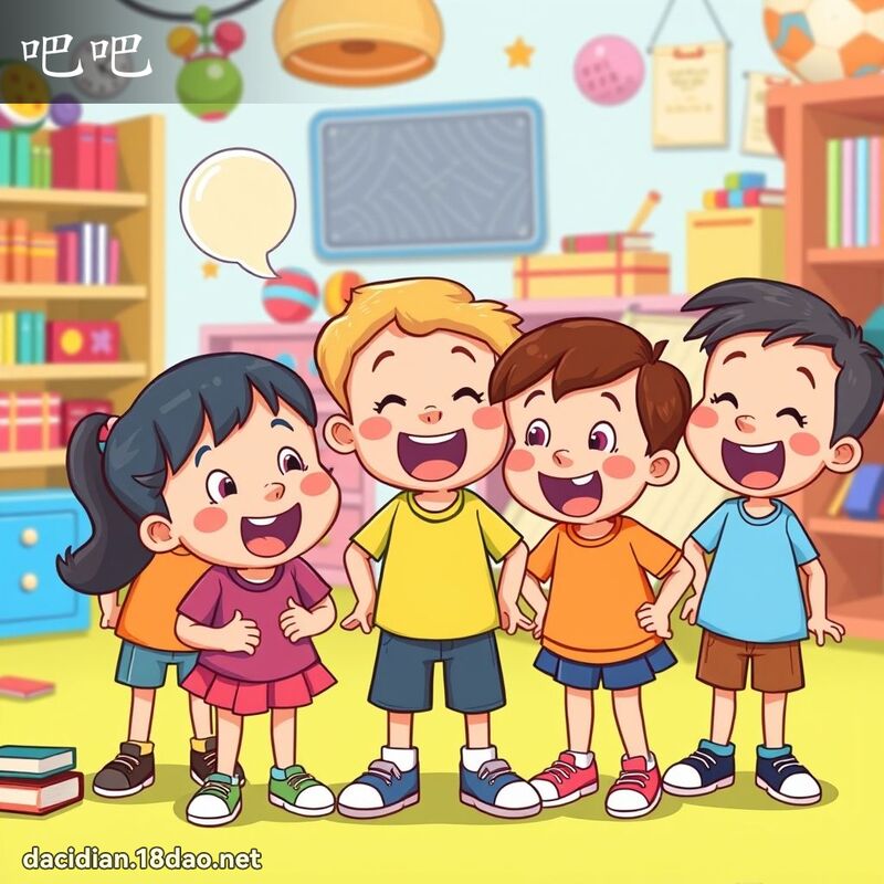 吧吧 - 國語大辭典配圖