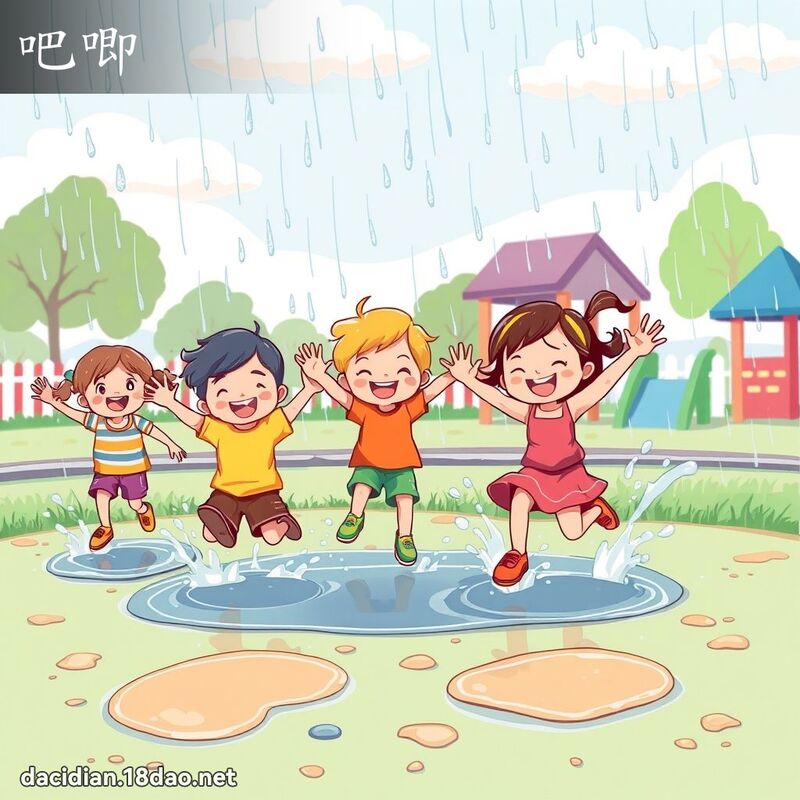 吧唧 - 国语大辞典配图