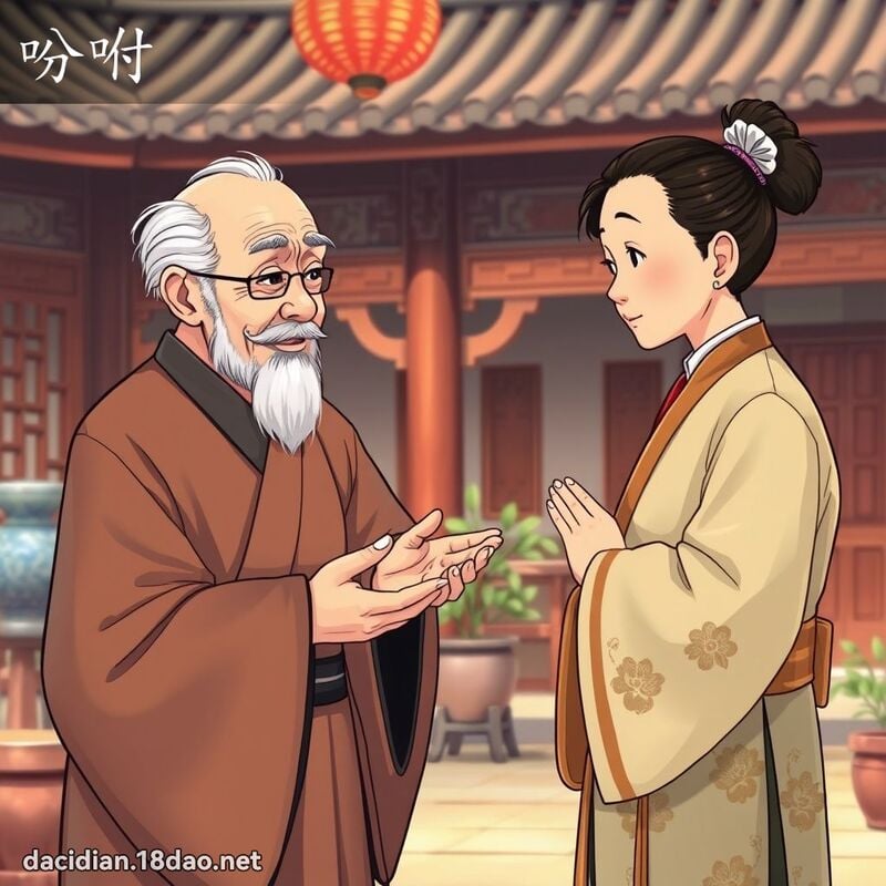 吩咐 - 国语大辞典配图