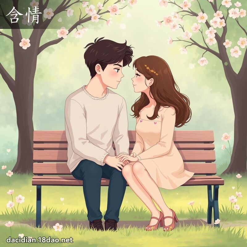 含情 - 国语大辞典配图
