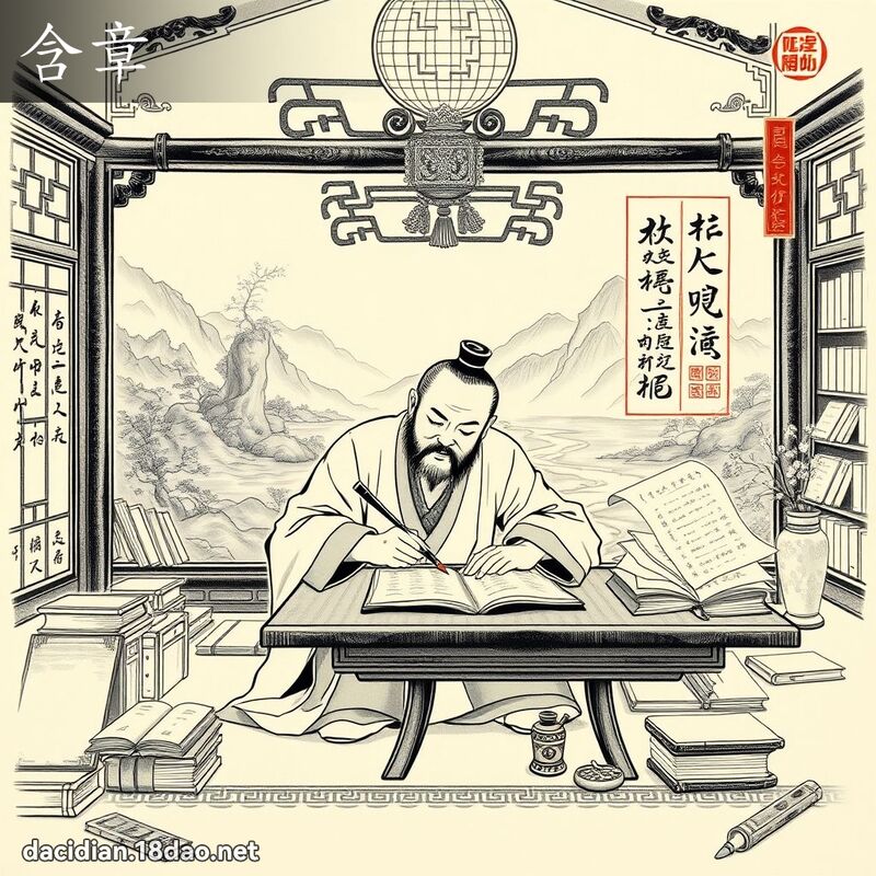 含章 - 國語大辭典配圖