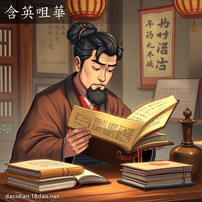 含英咀华 - 国语大辞典配图