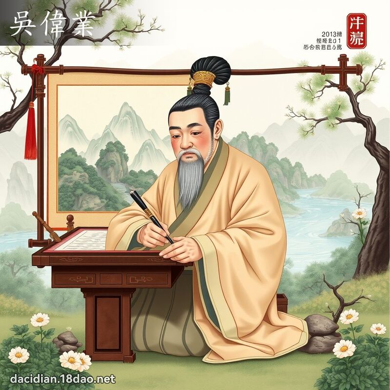 吴伟业 - 国语大辞典配图