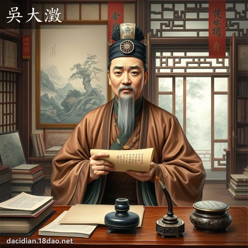 吴大澂 - 国语大辞典配图