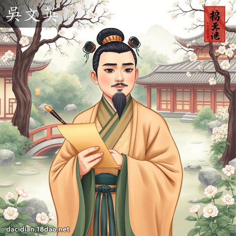吳文英 - 國語大辭典配圖