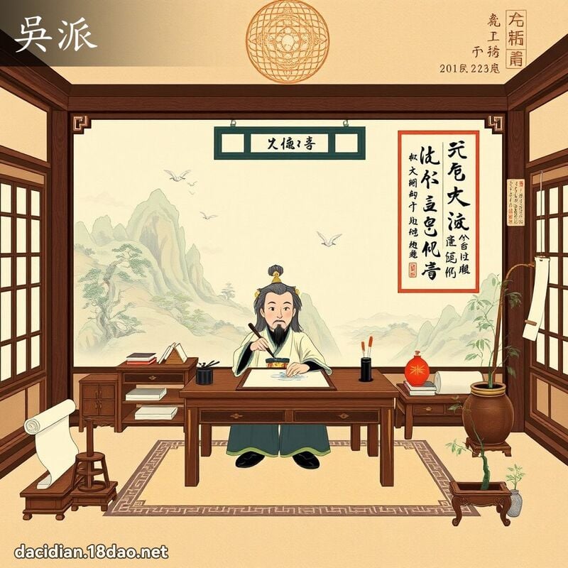 吳派 - 國語大辭典配圖