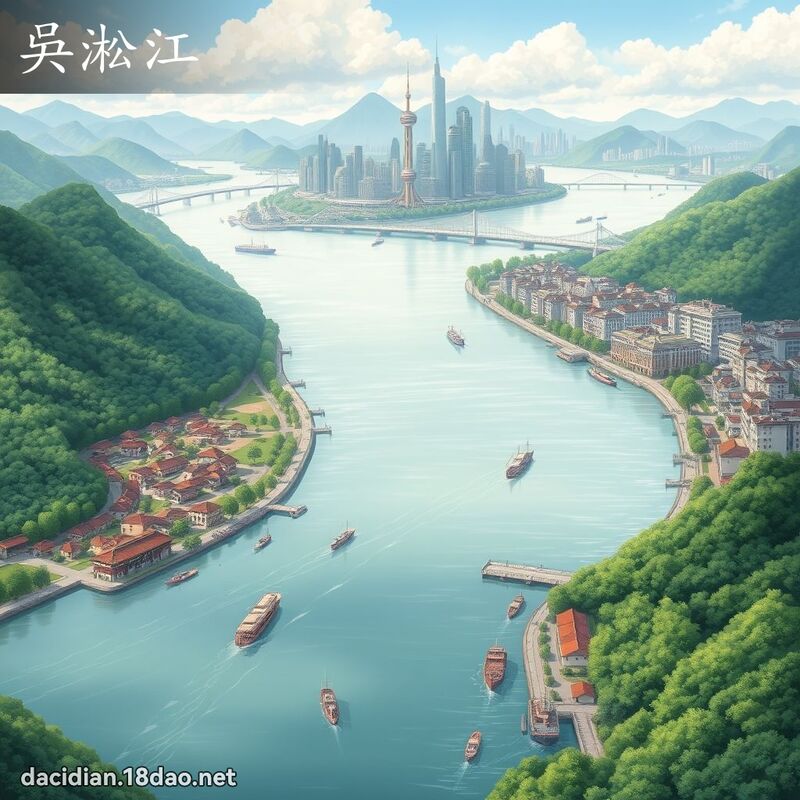吴淞江 - 国语大辞典配图