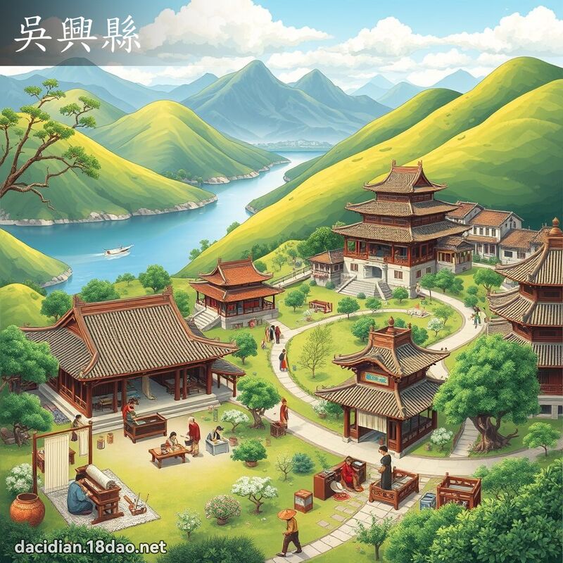 吴兴县 - 国语大辞典配图