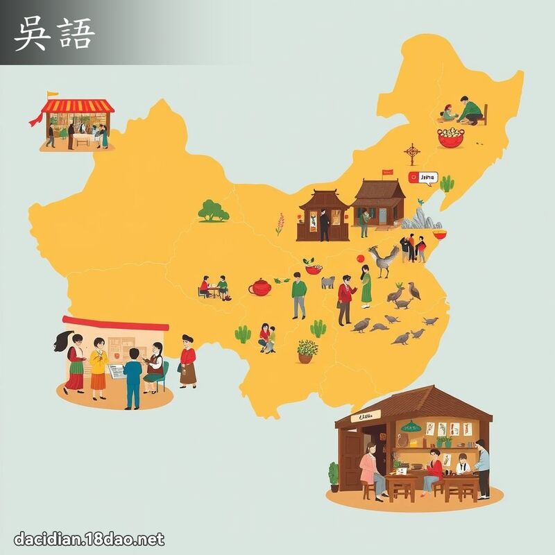 吳語 - 國語大辭典配圖