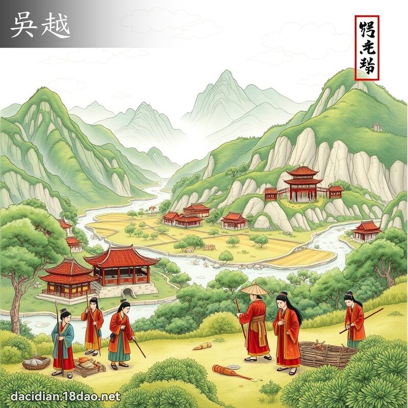吳越 - 國語大辭典配圖