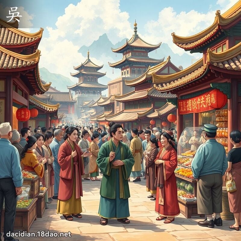 吳 - 國語大辭典配圖
