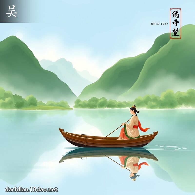 吴 - 國語大辭典配圖