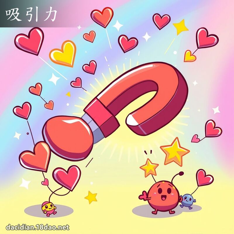 吸引力 - 國語大辭典配圖