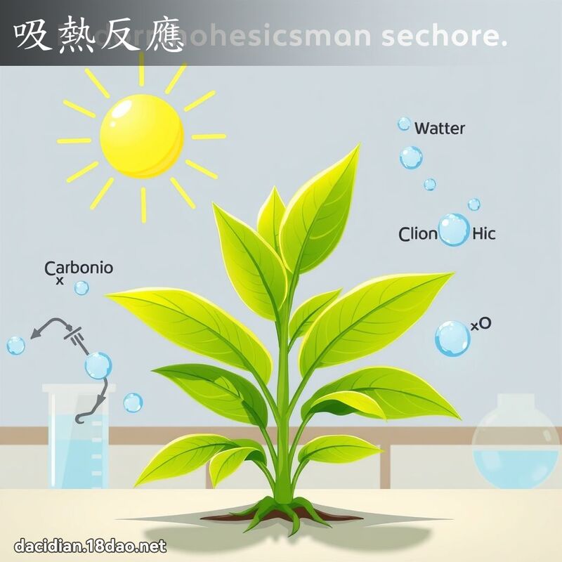 吸热反应 - 国语大辞典配图