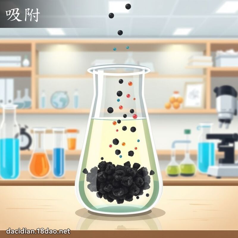 吸附 - 国语大辞典配图