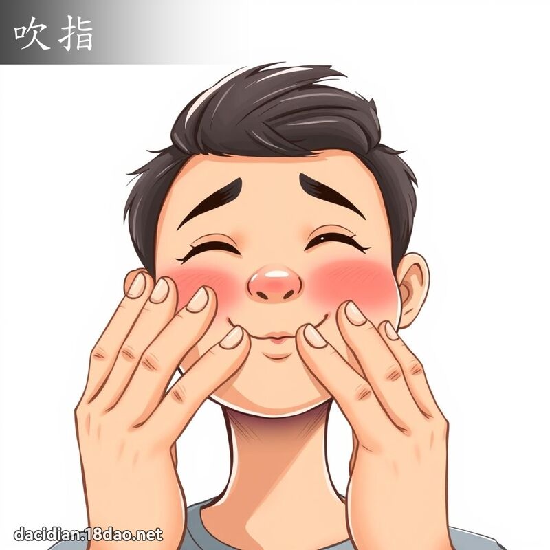 吹指 - 国语大辞典配图