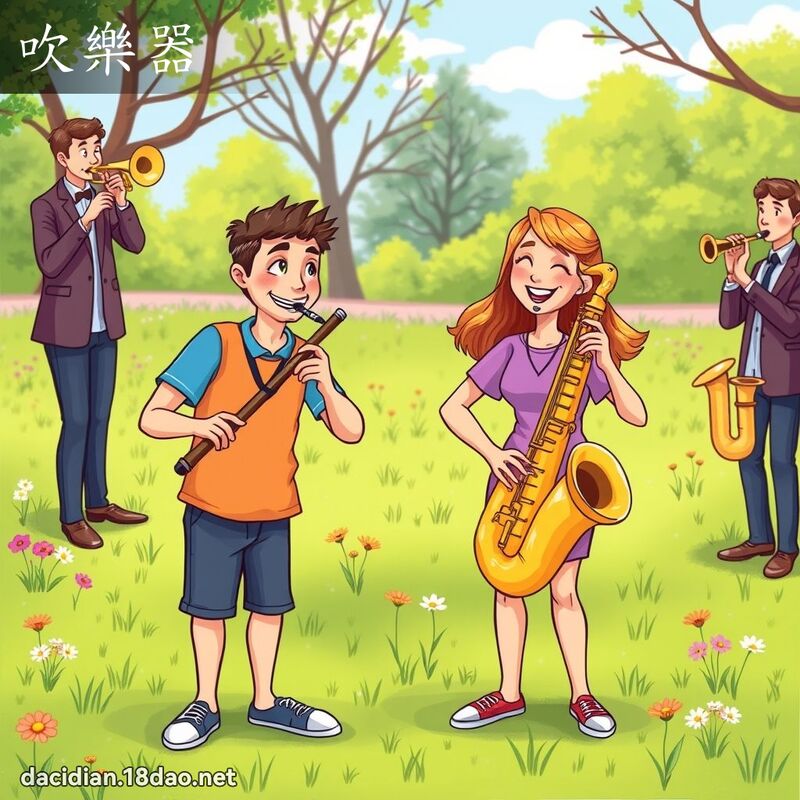 吹樂器 - 國語大辭典配圖