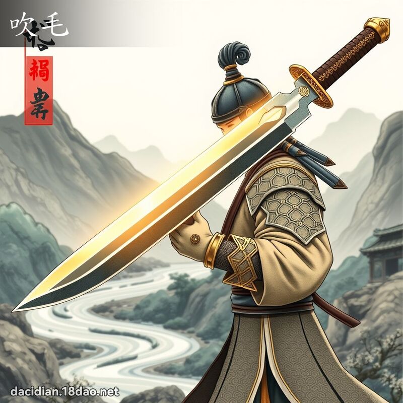 吹毛 - 國語大辭典配圖