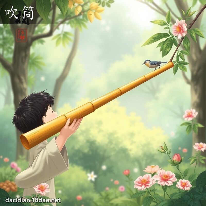 吹筒 - 國語大辭典配圖