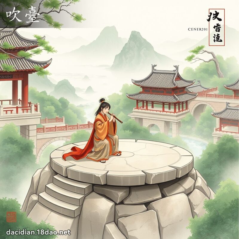 吹臺 - 國語大辭典配圖