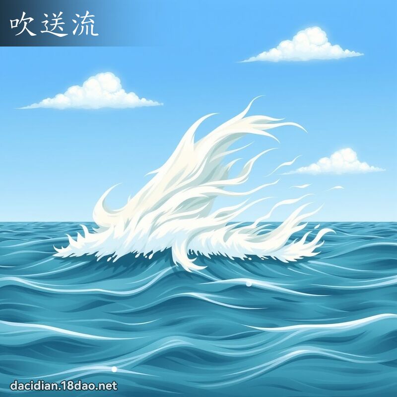 吹送流 - 國語大辭典配圖