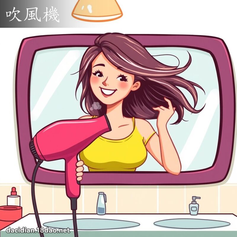 吹風機 - 國語大辭典配圖