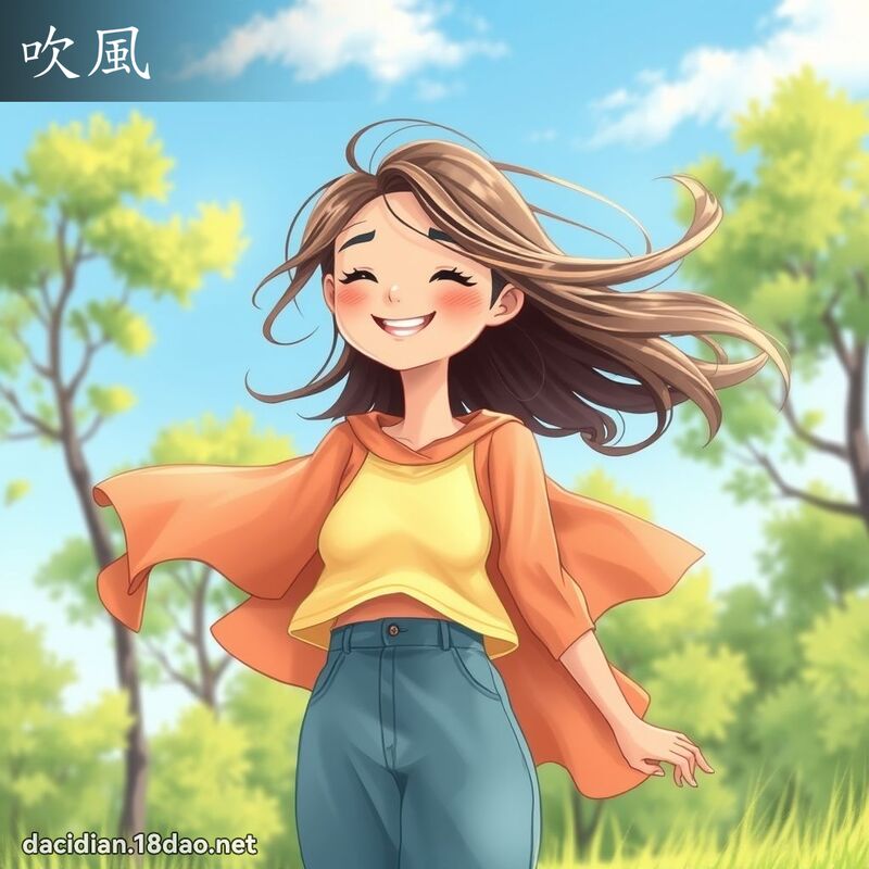 吹風 - 國語大辭典配圖