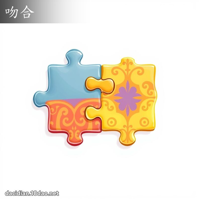 吻合 - 國語大辭典配圖