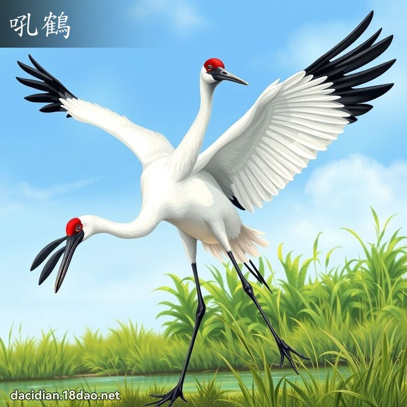 吼鶴 - 國語大辭典配圖