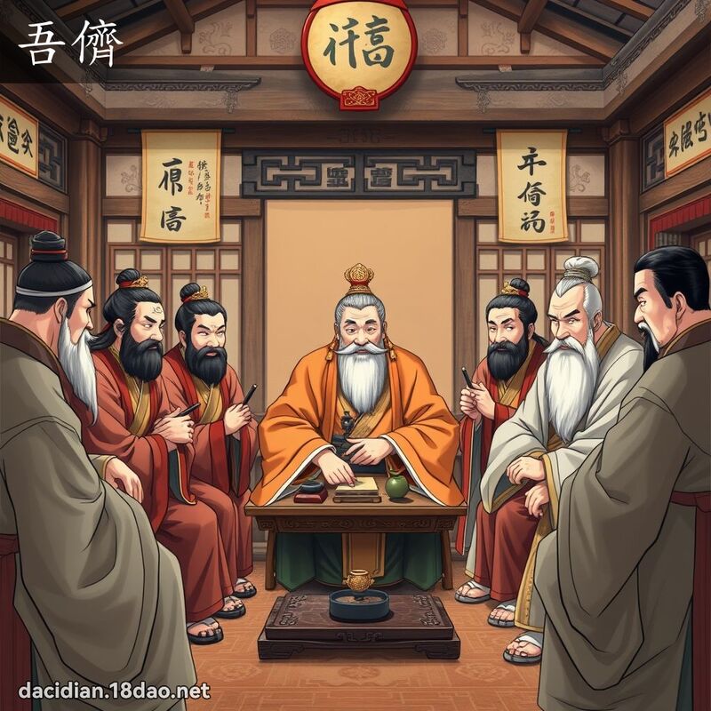 吾儕 - 国语大辞典配图