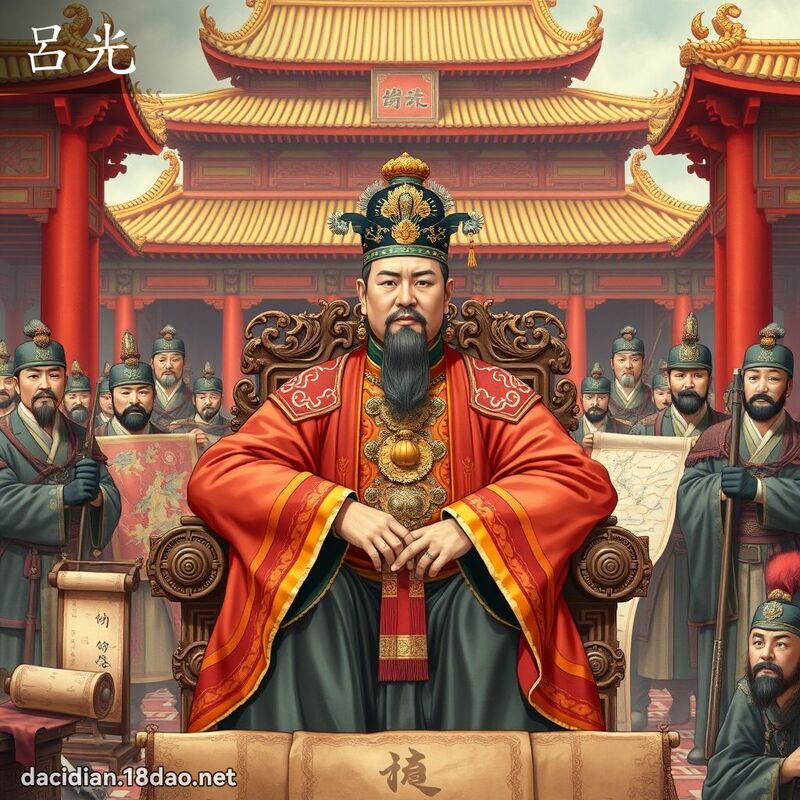 吕光 - 国语大辞典配图