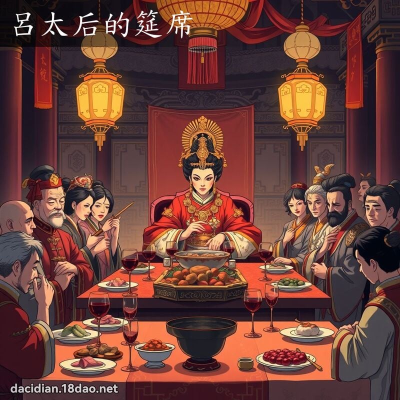 呂太后的筵席 - 國語大辭典配圖
