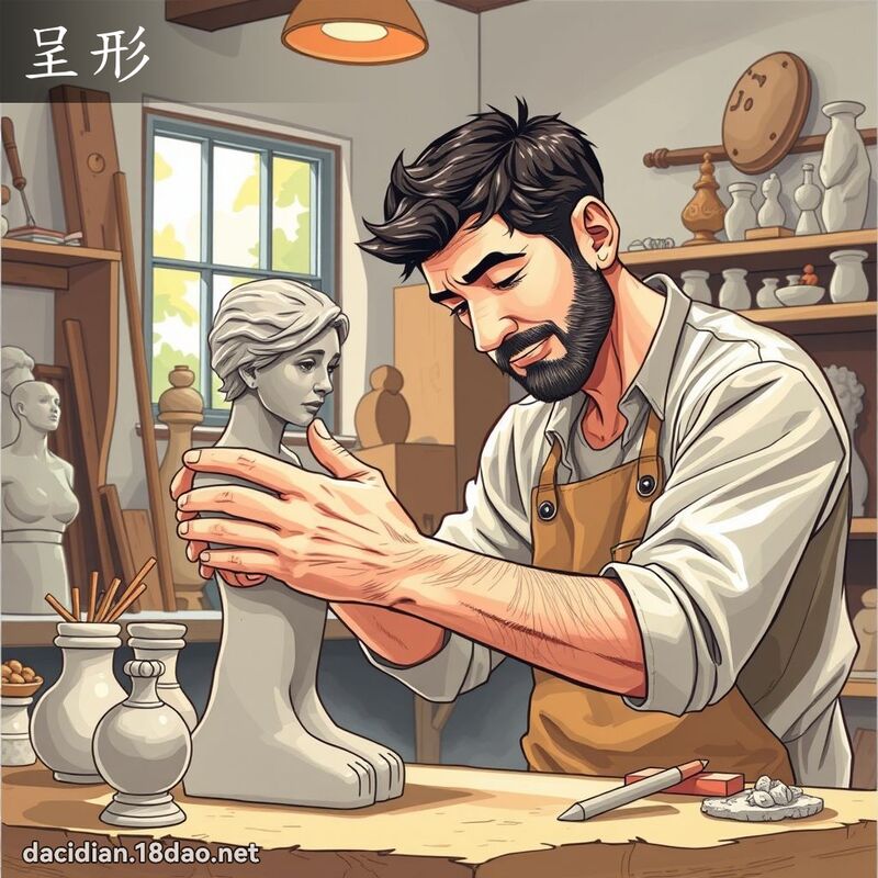 呈形 - 國語大辭典配圖
