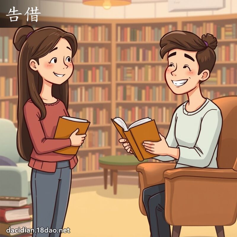 告借 - 國語大辭典配圖