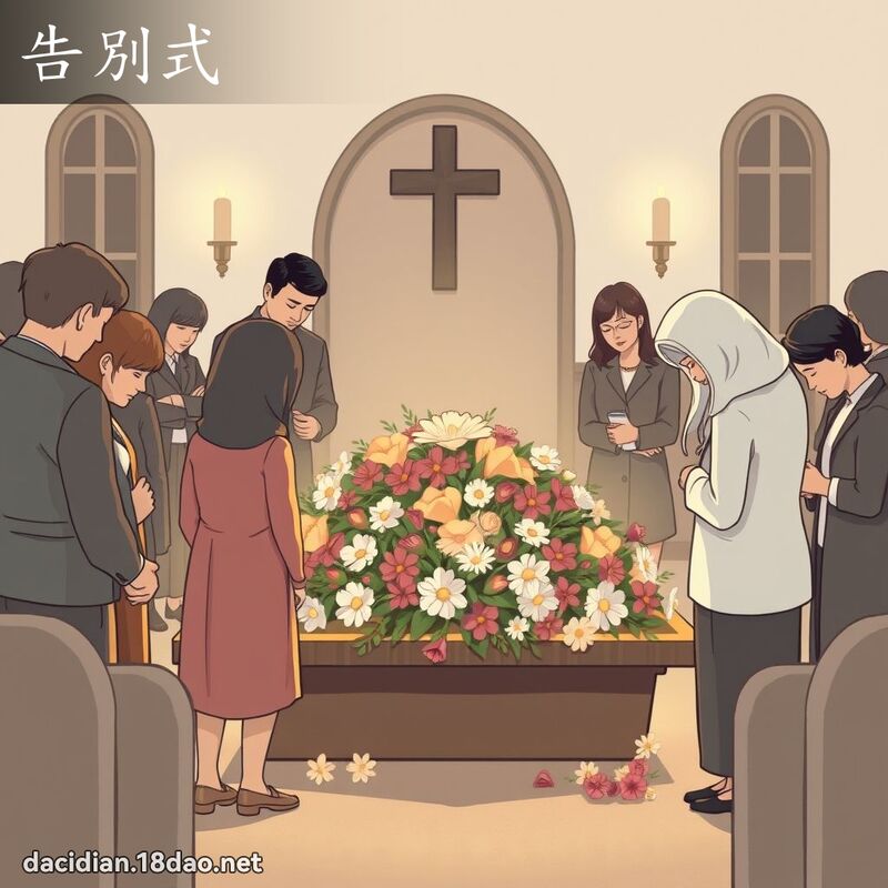 告別式 - 国语大辞典配图