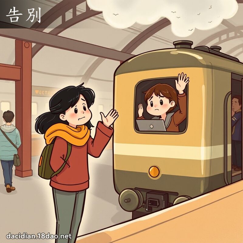 告別 - 国语大辞典配图