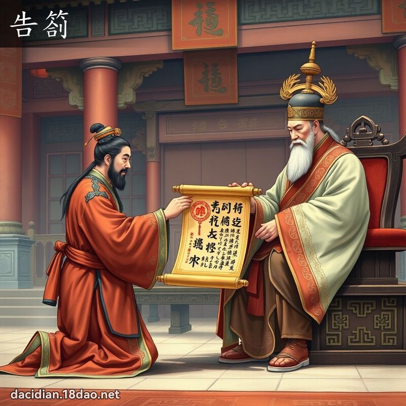 告札 - 国语大辞典配图