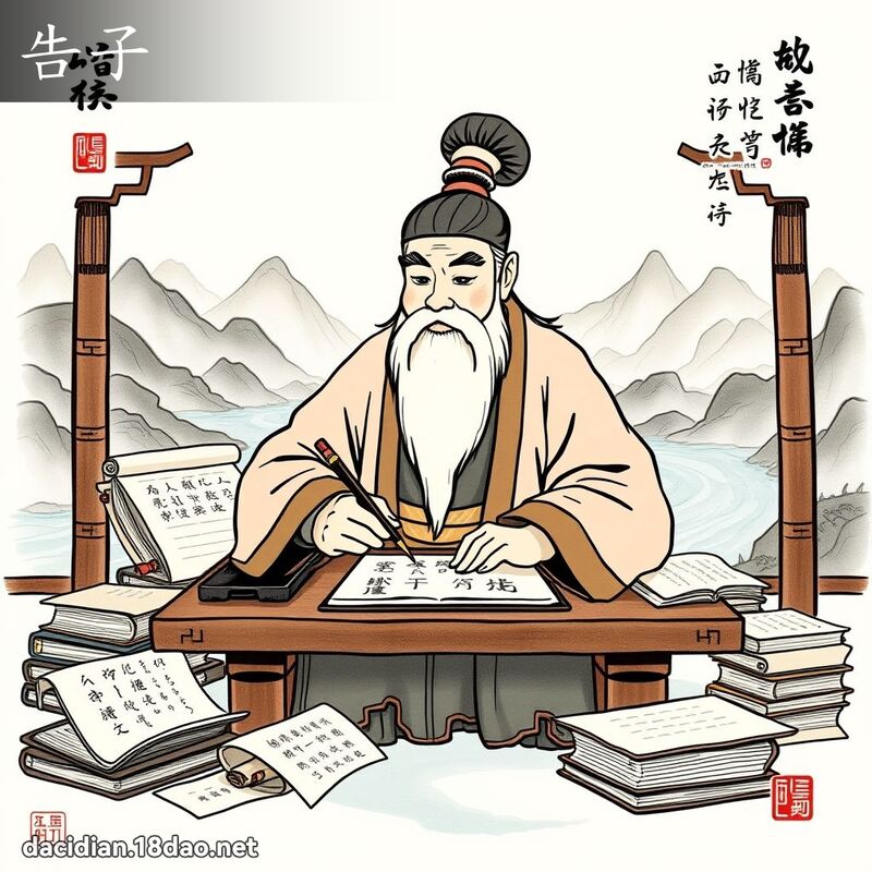 告子 - 國語大辭典配圖