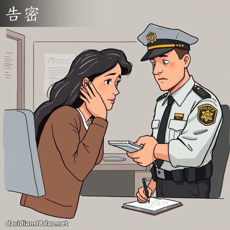 告密 - 国语大辞典配图