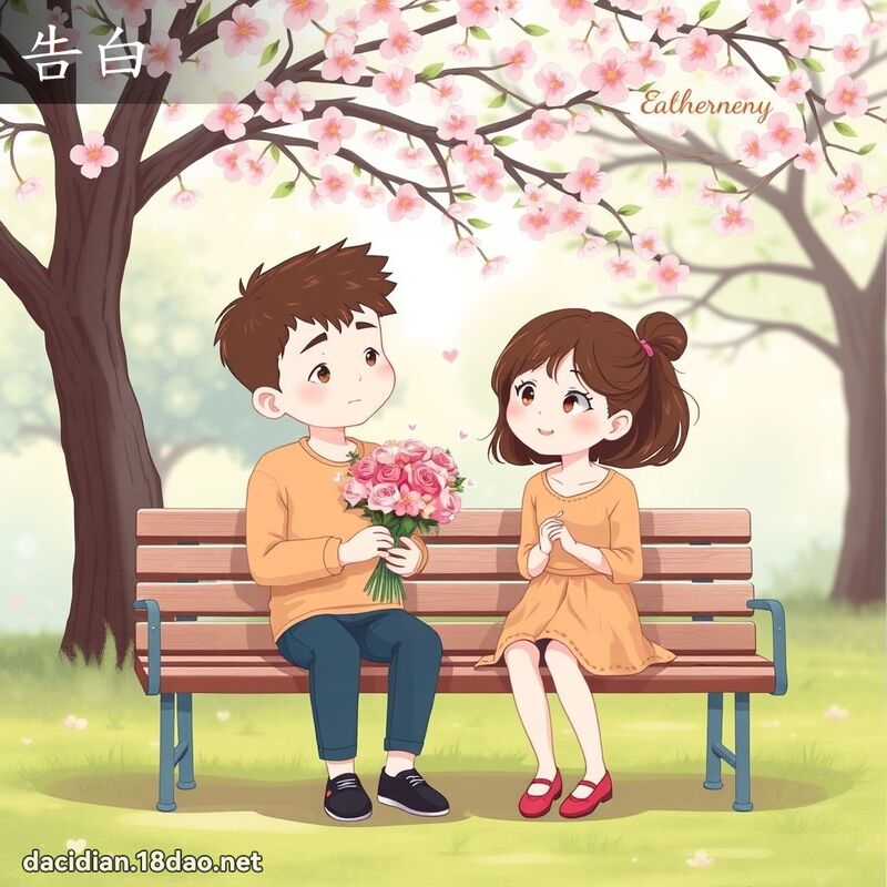 告白 - 国语大辞典配图