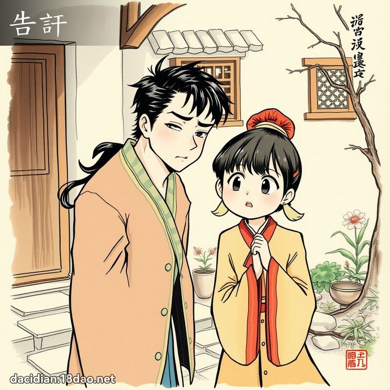 告訐 - 國語大辭典配圖