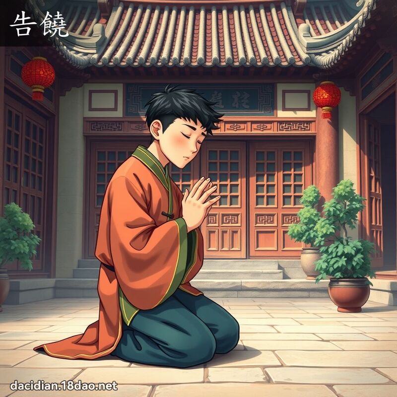 告饒 - 國語大辭典配圖