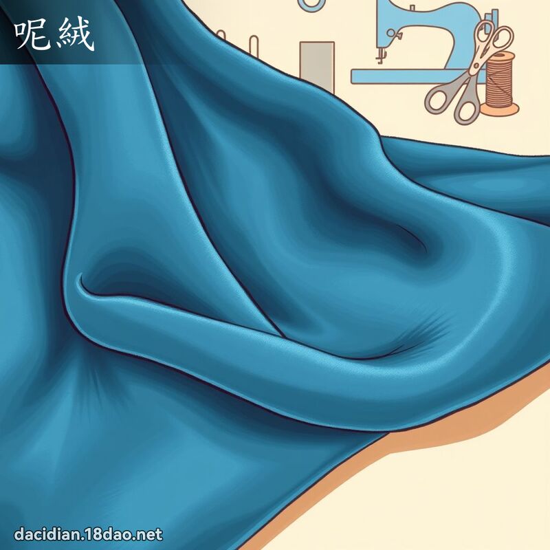 呢絨 - 國語大辭典配圖