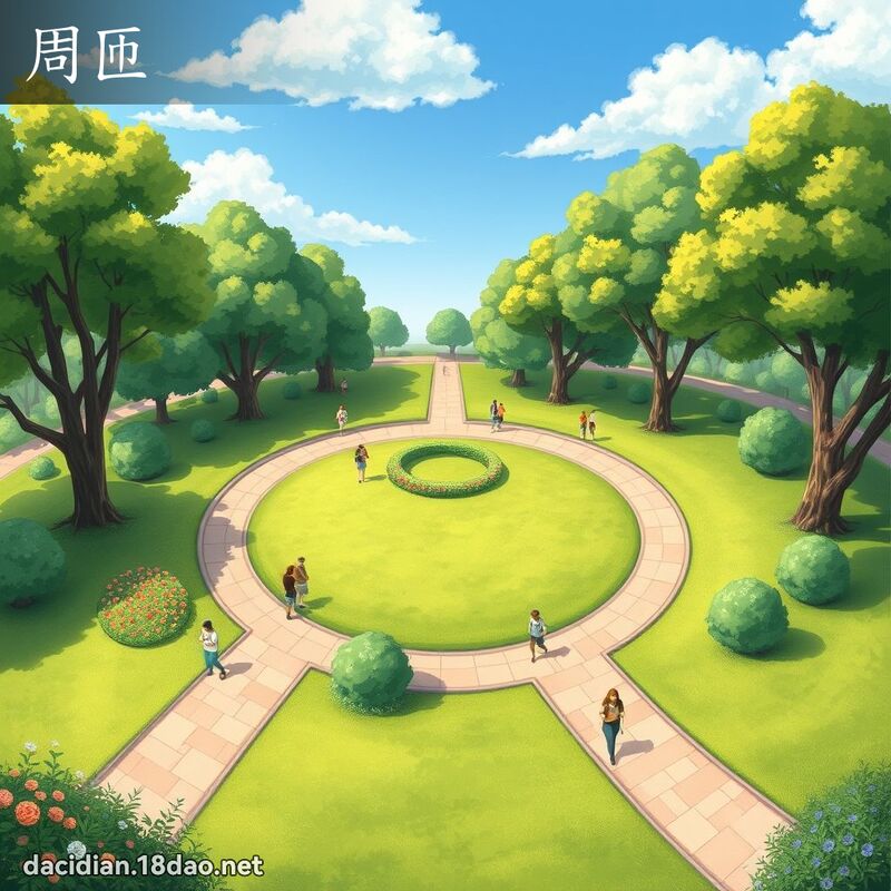 周匝 - 國語大辭典配圖