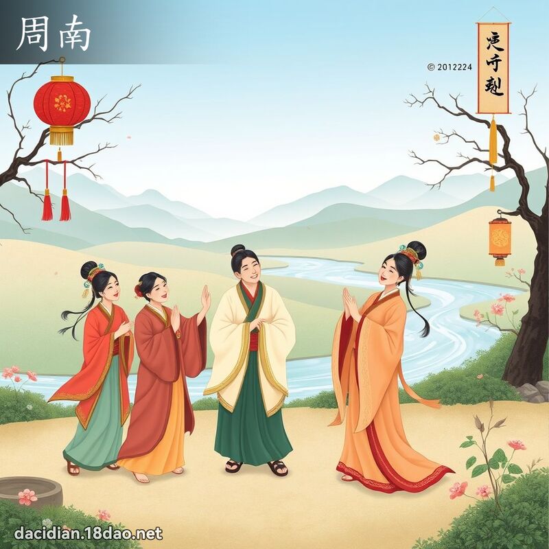 周南 - 国语大辞典配图